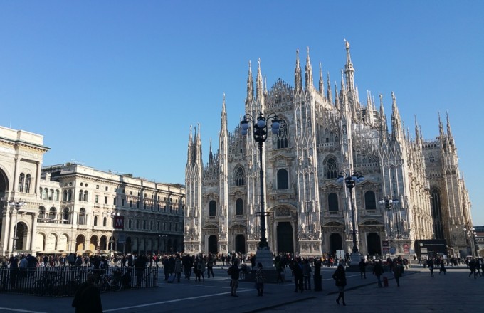 Auf Einkaufstour in Mailand Bild